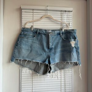 Good American Denim Shorts SZ 18